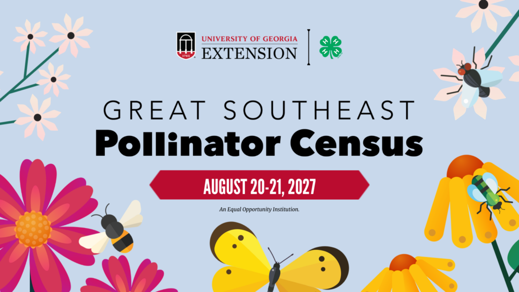 Great Southeast Pollinator Census — August 21st and 22nd, 2026